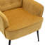 55cm Chenille Button Back Upholstered Leisure Chair-114441821