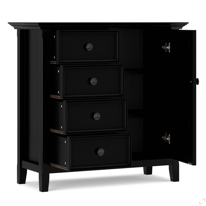 Armoire de rangement 4 tiroirs Amherst