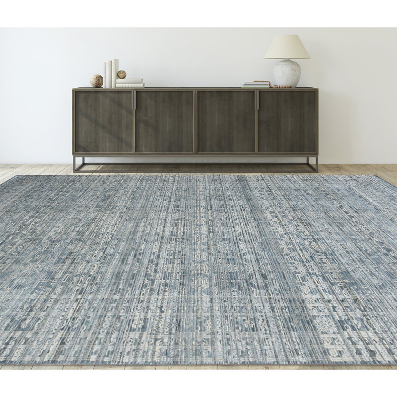 Abstract Area Rug, Rectangle 6' x 9'