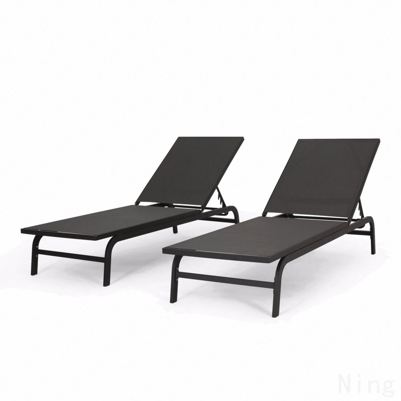 FINN CHAISE LUNGE, Gris foncé