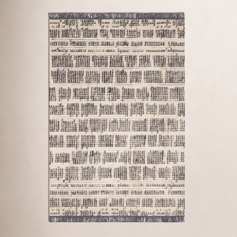 Tapis crème / gris anthracite Chris Loves Julia x Loloi Alice, Rectangle 6 pi 5 x 9 pi 2