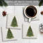 Paquet de 4 sous-verres O Christmas Tree