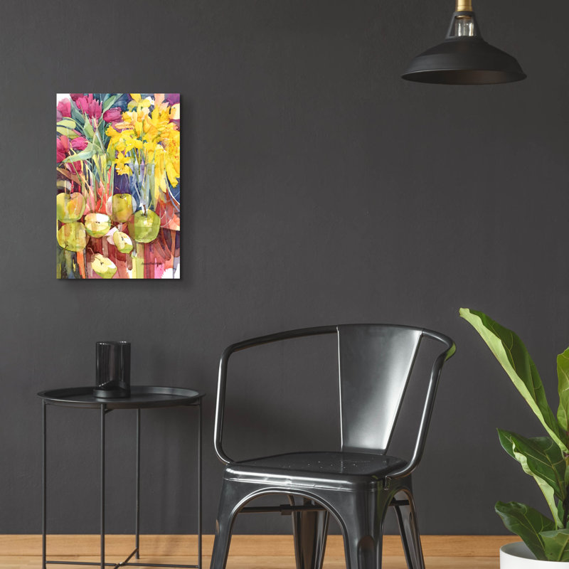 Spring Paletts' by Annelein Beukenkamp Acrylic Glass Wall Art, 24" H x 16" W x 0.2" D