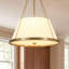 Luminaire suspendu cylindrique à 3 lumières