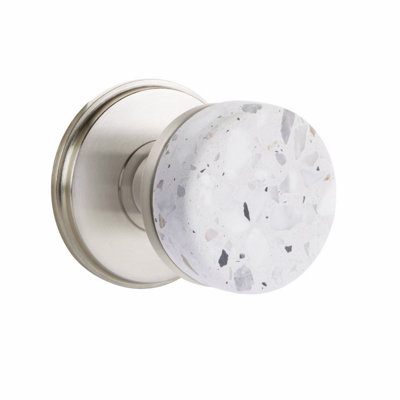 Terrazzo Privacy (Bed & Bath) Door Knob