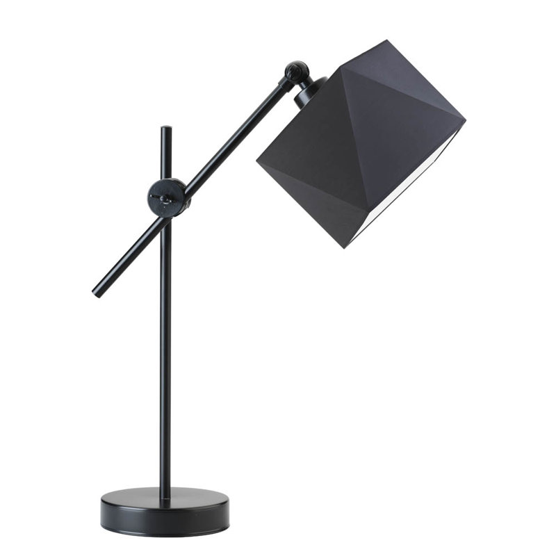 Cabezas 50 cm Black Desk Lamp, Graphite