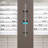 Wall Mounted Sunglasses Storage Organizer