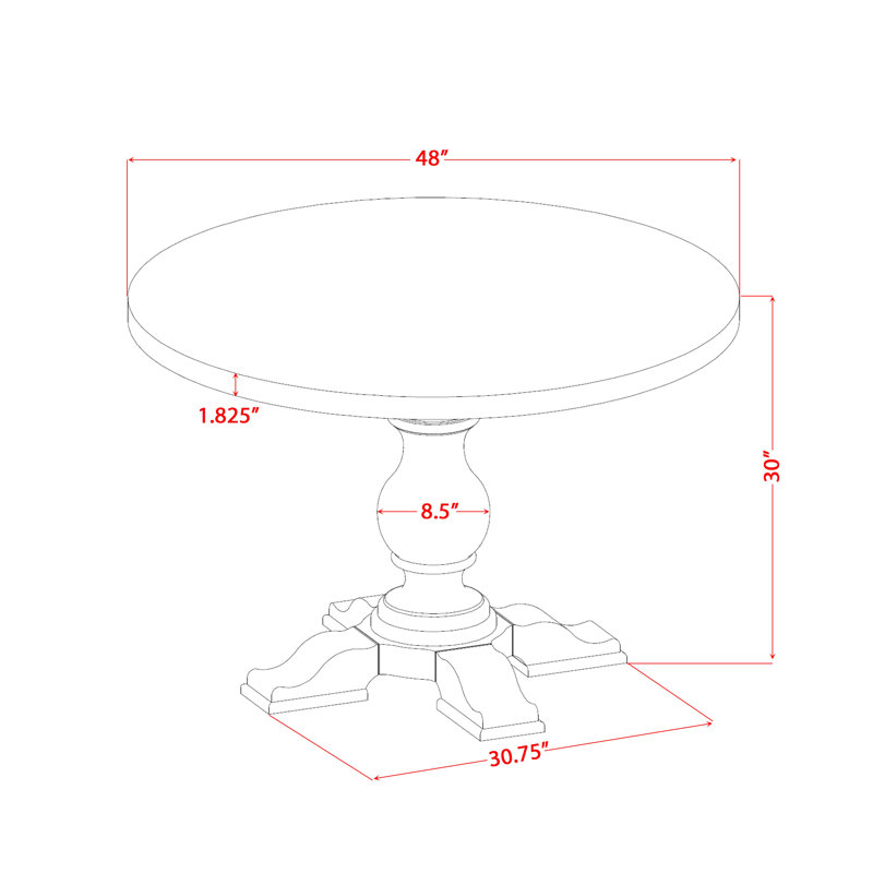 5-Piece Modern Dining Table Set with Polyester Fabric 4 Padded chairs, Button-Tufted Backs, and a Dining Table (Finish Option)