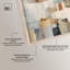 Décoration murale bohème colorée par Art Remedy, cadre blond, 55 x 37-417233790-417233787