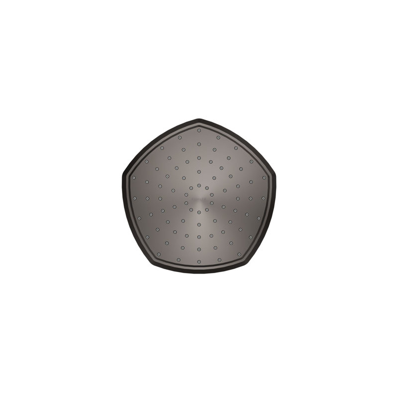 Occasion 8 In. Single-Function Rainhead, Vibrant Titanium