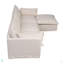 93.31" Modular Sectional Sofa Couch For Living Room, Modern L-Shaped Sofa With Movable Ottoman, 4-Seater Sofa Set For Apartment, Office.
