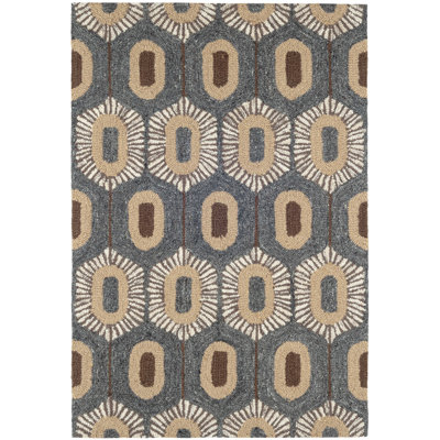 Stowe Hand Micro Hooked Wool Rug