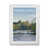 White Framed