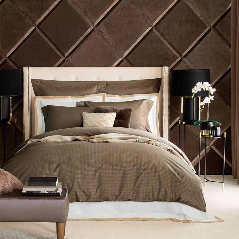 Dixon Sateen Duvet Cover, Queen Duvet Cover