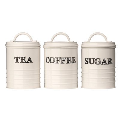 Metal Jar - Set of 3