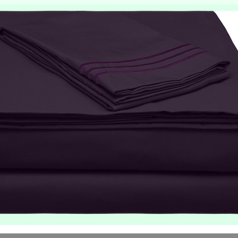 Luxury Softness 4-Piece Bed Sheet Set - Wrinkle & Fade Resistant - Deep Pocket - Dream Sheets - Hotel Quality - Premier Comfort - 16inch
