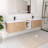 Wall Mounted Double Bathroom Vanity Set With Resin Sink,A Small Storage Shelf-49926866-59509400