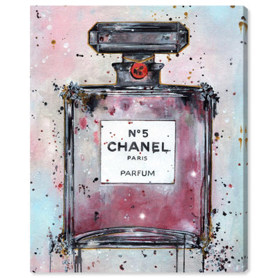 Doll Memories - Abstract Perfume Canvas Modern Fashion Art by 