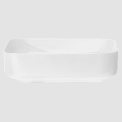 Lavabo de salle de bain rectangulaire en céramique 15 "Go Peak Track