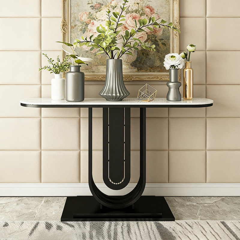 Console Luxe, 31.5" H x 55.12" L x 11.81" W