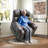 41.3" Wide Extra Large Faux Leather Upholstered Modern Power Lift Reclining Heated Vibration Massage-28820635