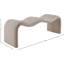 Banc en tissu Monifa Chenille-1083498136