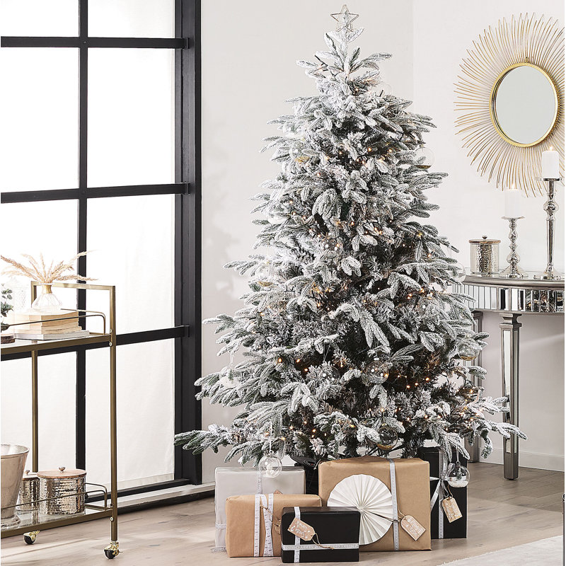 Bessie Artificial Pine Christmas Tree, 5.91ft H x 4.27ft W x 4.27ft D
