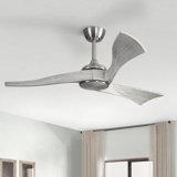 Nicola 52'' 3 - Blade Propeller Ceiling Fan with Remote Control