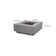 Brooklyn 40"  Smooth Concrete Finish Fire Pit Bundle