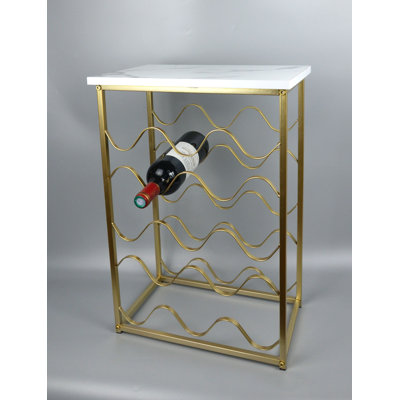 Moorefield 12 - Bottle Wine Bottle Rack in Gold
