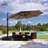 132" Outdoor Cantilever Umbrella with Based-68607970