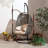 Chaise de patio en forme de cocon Wallis