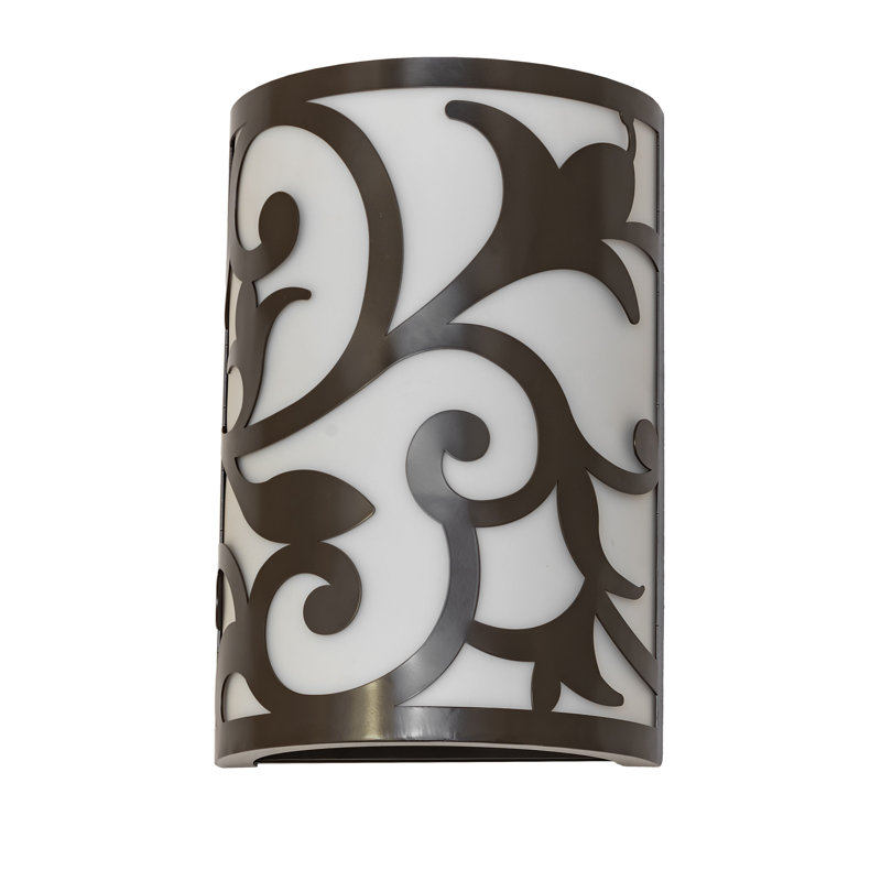 2 - Light Flush Mounted Sconce