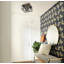 Plafonnier encastré carré moderne 4 lumières Gubaaz-1738798506