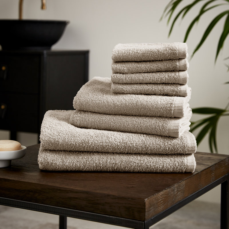 Quick Dry Cotton Towel, Beige