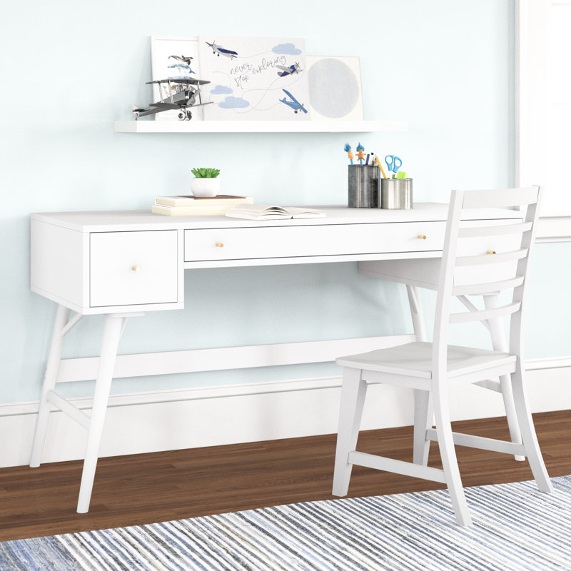 Inoke Writing Desk, White