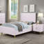 Table de chevet 2 tiroirs rose ultrabrillant-1338046026
