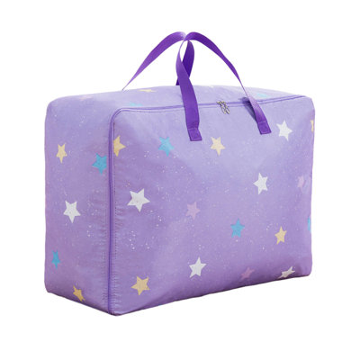  Non-woven Storage Bags Heavy Duty Packing Moving Bags, Large Capacity Clothes Storage Bins Portable Storage Containers with Reinforced Handles for Clothing, Sweater, Comforter, Bedding