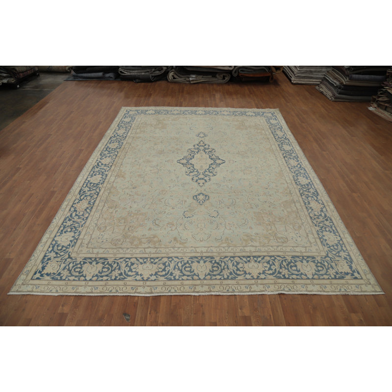 Tapis traditionnel floral 10x13