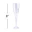 Flûte à champagne jetable en plastique basique-87009606
