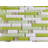 Random Sized Glass Linear Mosaic Wall Tile-64212473