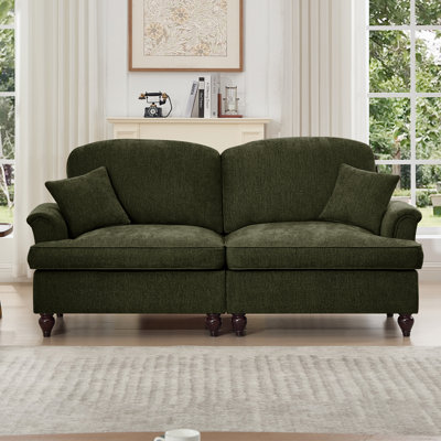 Elegant Mid Century Large Sofa