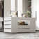 14-Drawer 1-Shelf Chest With Graceful Design And Tempered Glass Top
