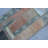 Vintage Turkish Anatolian Patchwork Runner Rug for Hallway - Vibrant Orange Oushak Design