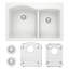 Diamond 33" L x 22" W Double Basin Dual Mount Kitchen Sink with Accessories-1057540331