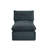 Deep Gray Corduroy Cloud Chaise Lounge Sofa With Ottoman - Modular Convertible Daybed Couch For Flexible Seating And Stylish Relaxation In Living Rooms Or Reading Nooks-555314272