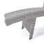 Chaise longue en osier Crete