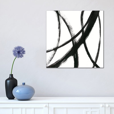 Linear Expression II by J. Holland - Wrapped Canvas Panoramic Painting