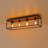 Delcina Industrial Rectangle Cage Flush Mount-639880919