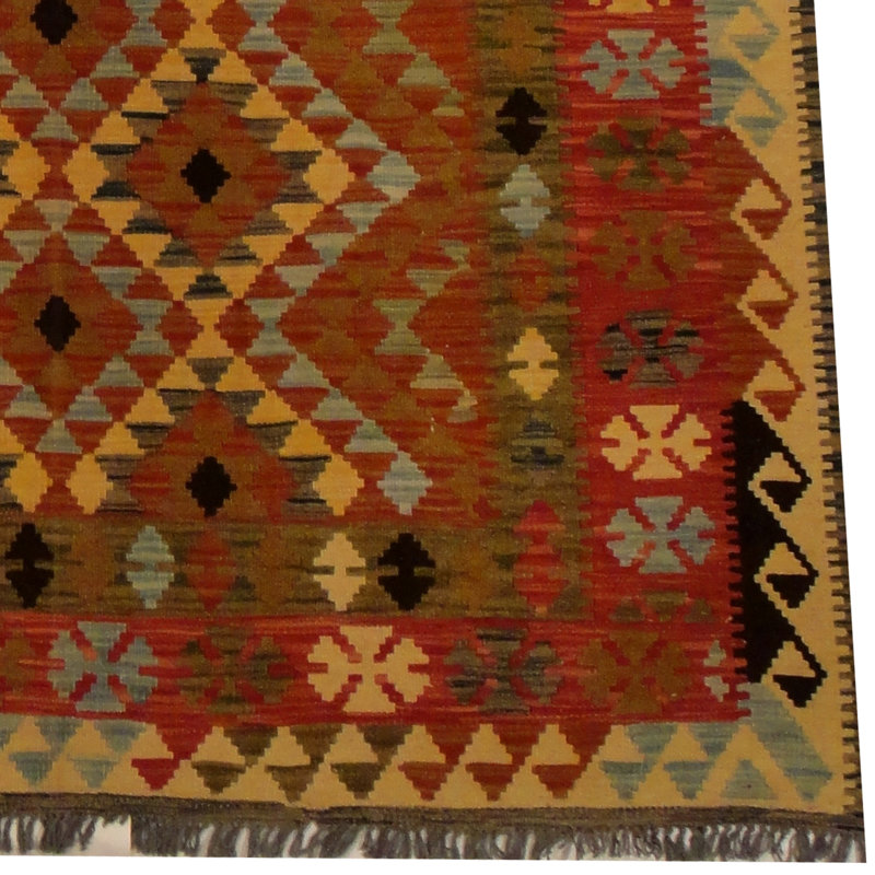 Azpeitia Wool Southwestern Indoor Rug
